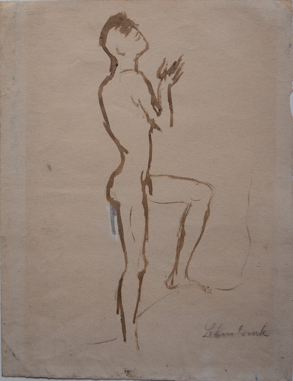 Vzestupující muž od Wilhelm Lehmbruck