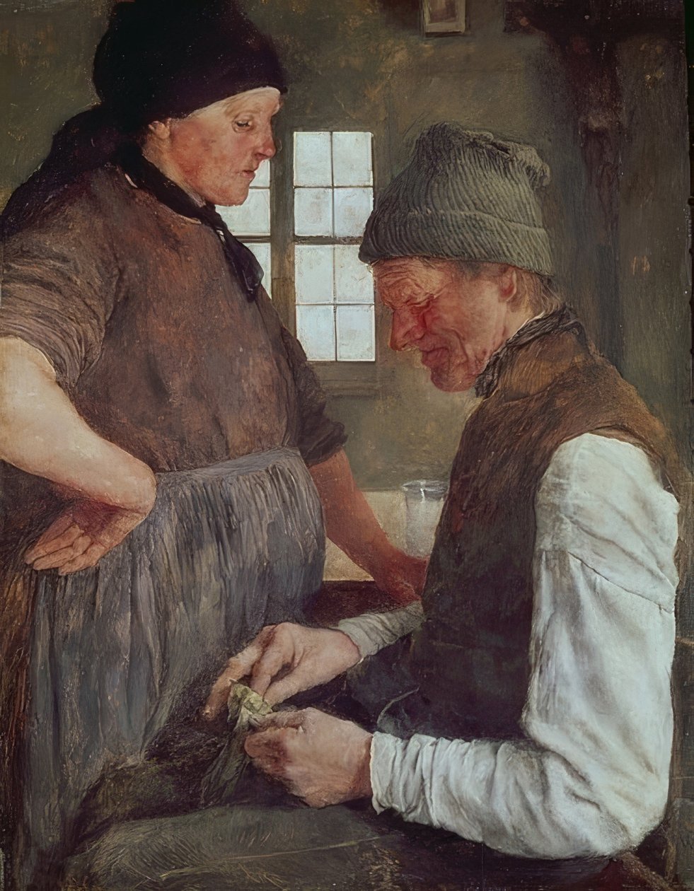 Prasátka. 1879 od Wilhelm Maria Hubertus Leibl