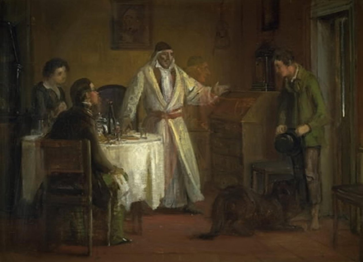 Návrat marnotratného syna od Wilhelm Marstrand