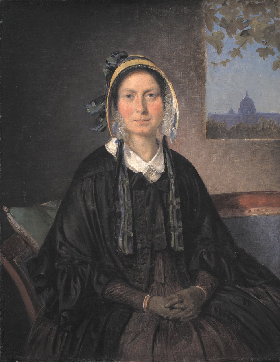 Frederikke Raffenberg, rozená Hagerup od Wilhelm Marstrand