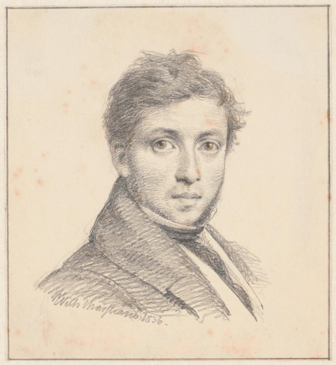 Portrét C. Købkeho od Wilhelm Marstrand