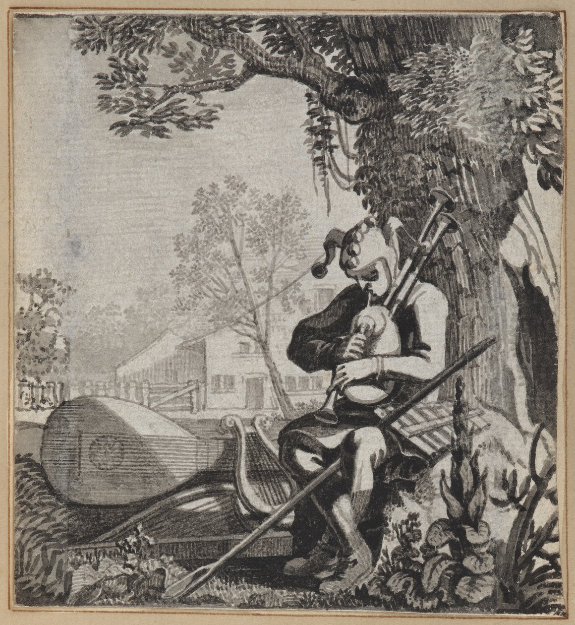 Blázen vrhající zlo od Wilhelm Stettler