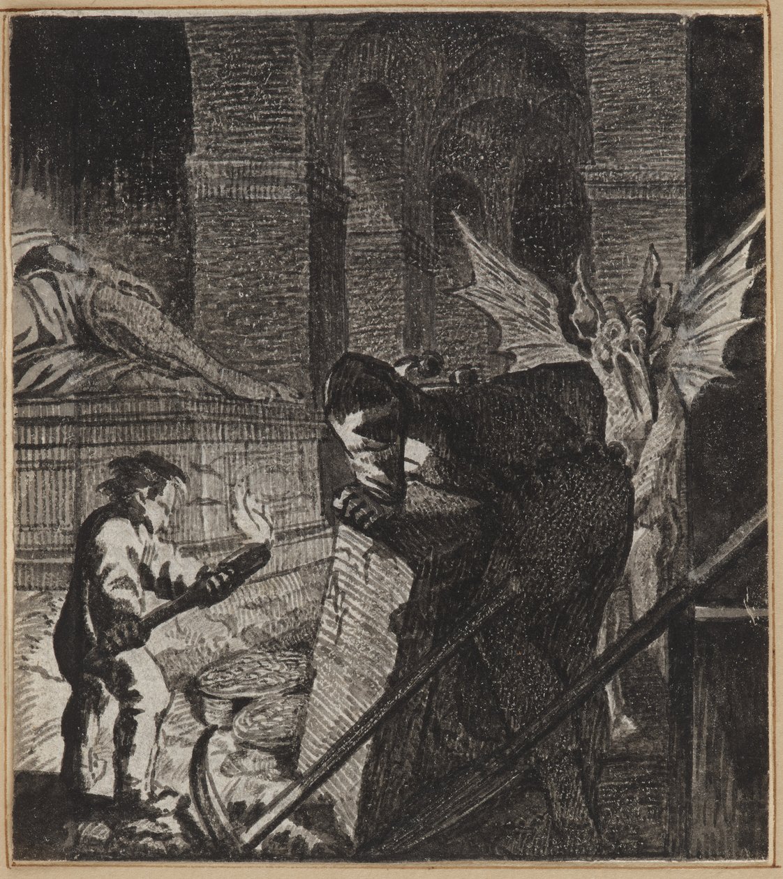 Blázen hledající poklad od Wilhelm Stettler