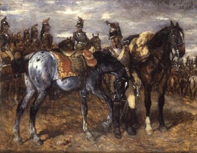 Kavalérie na přehlídce od Wilhelm Von Diez