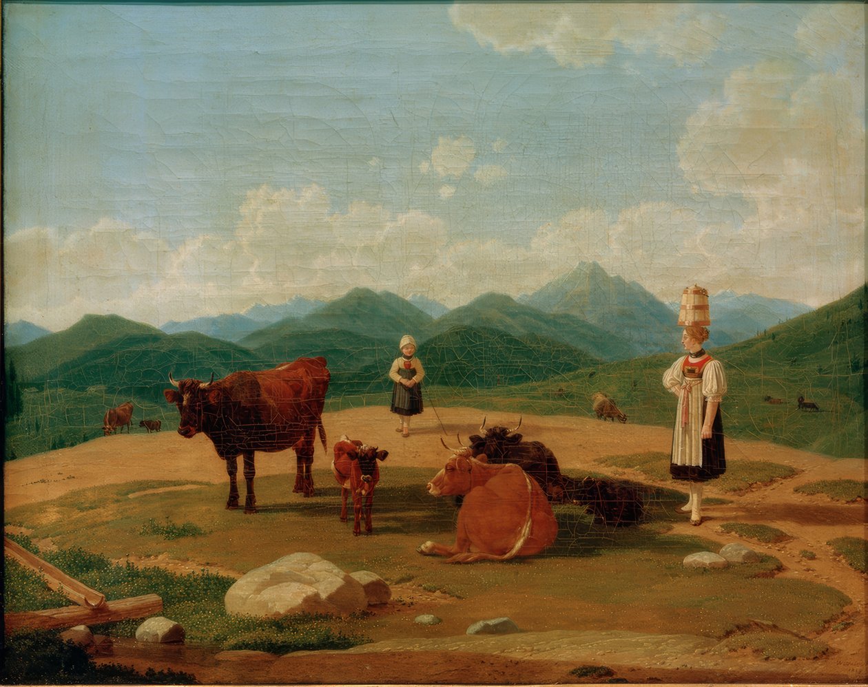 Na ALM od Wilhelm von Kobell