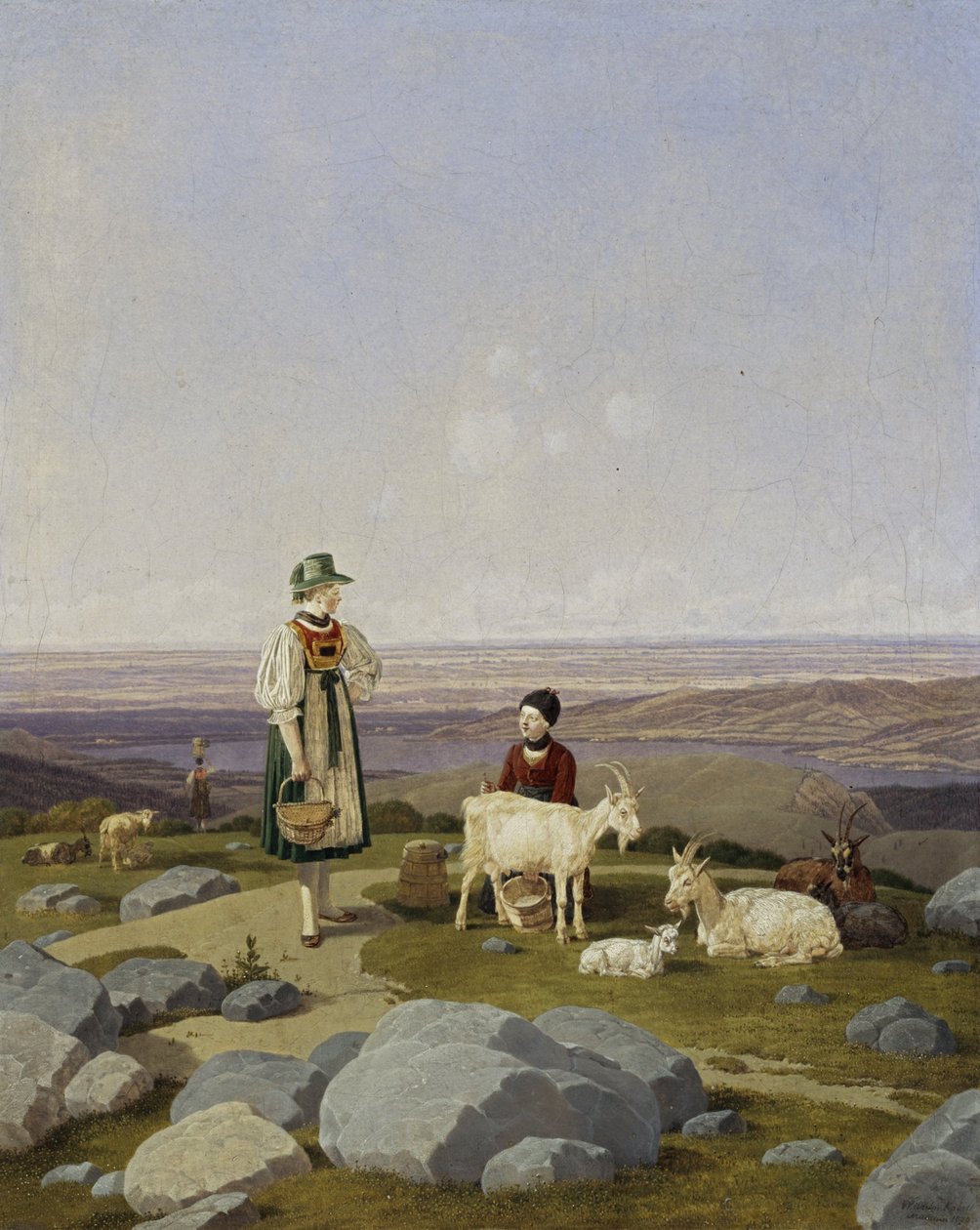 Na Gaisalmu od Wilhelm von Kobell