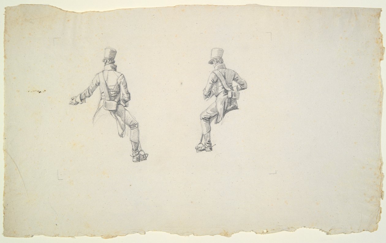 Studie rakouského husara od Wilhelm von Kobell