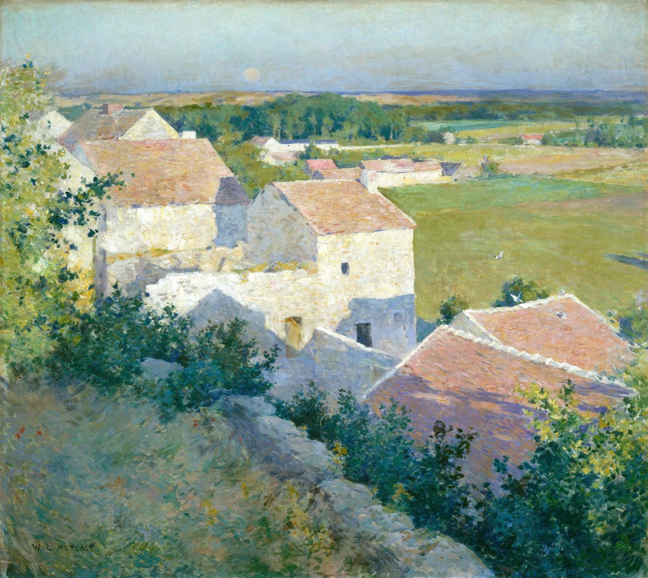 Svatojánský soumrak, c. 1890. od Willard Leroy Metcalf