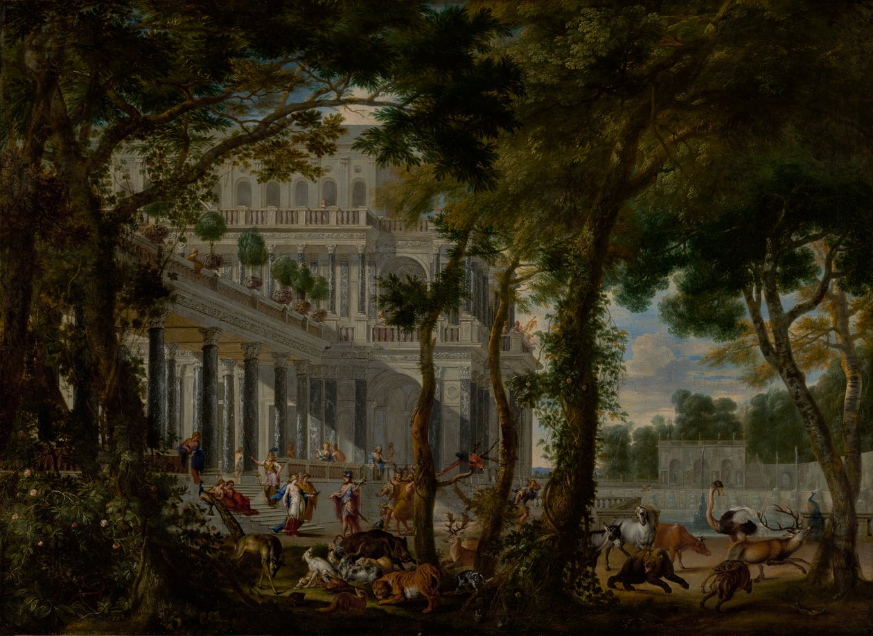 Ulysses v paláci Circe od Willem Schubart von Ehrenberg