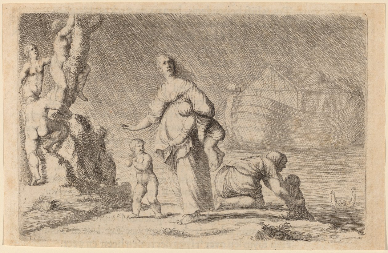 Noemova archa a potopa, 1634. od Willem Basse