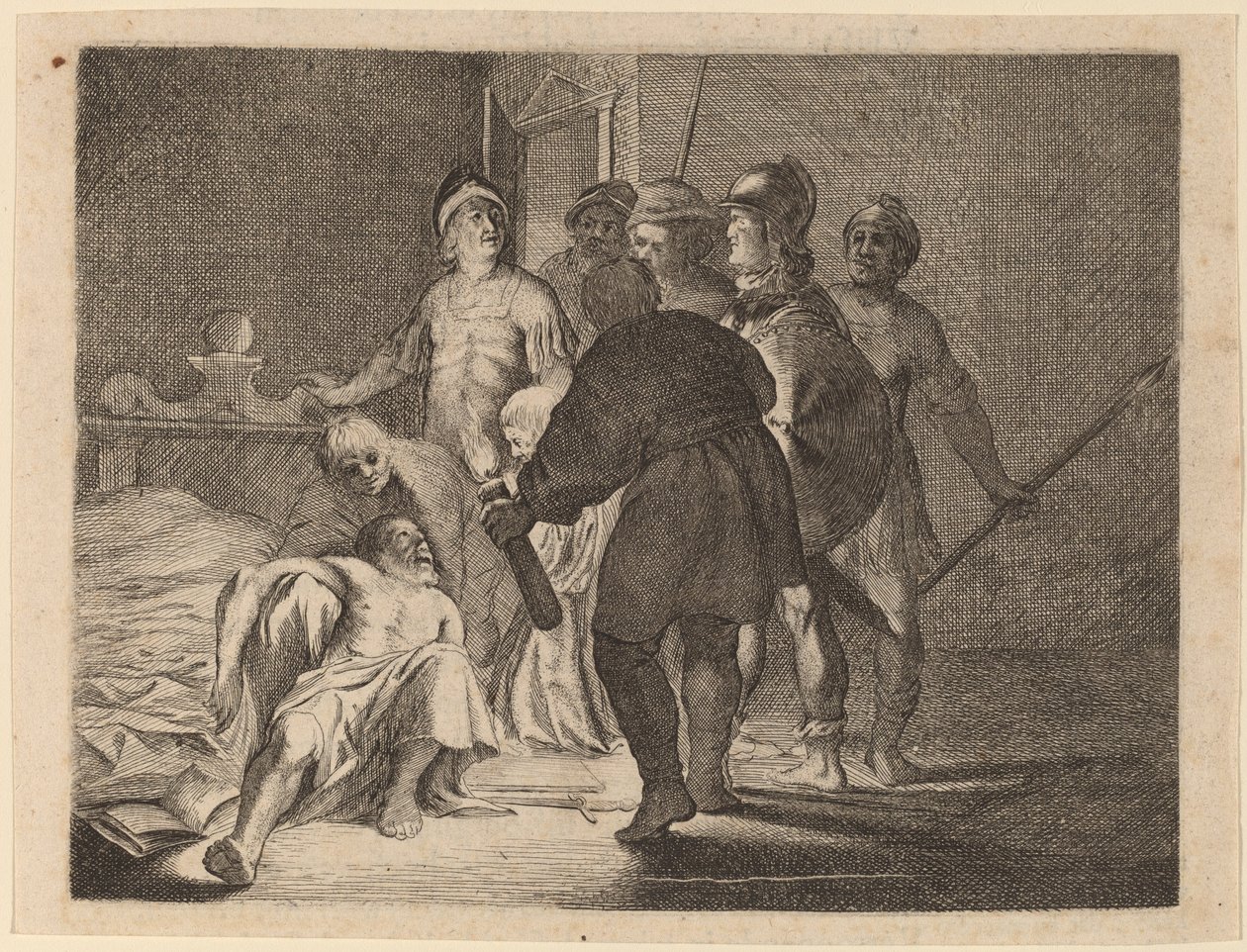 Catova smrt, 1634. od Willem Basse
