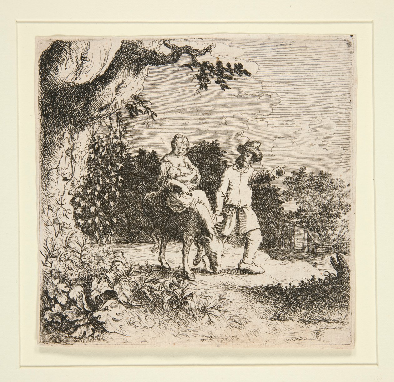 Útěk do Egypta od Willem Basse