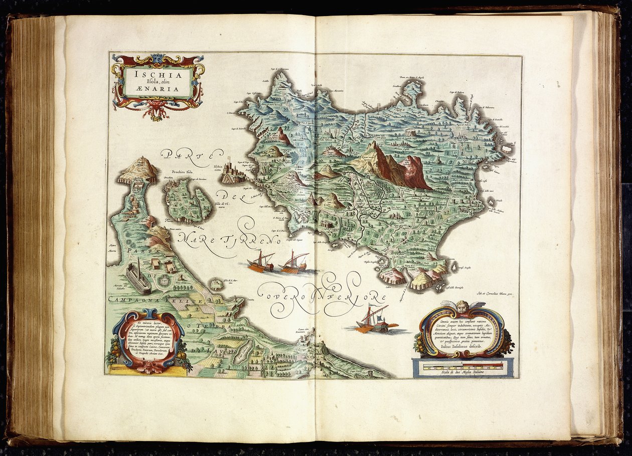 Ischia, 1642 od Willem Blaeu