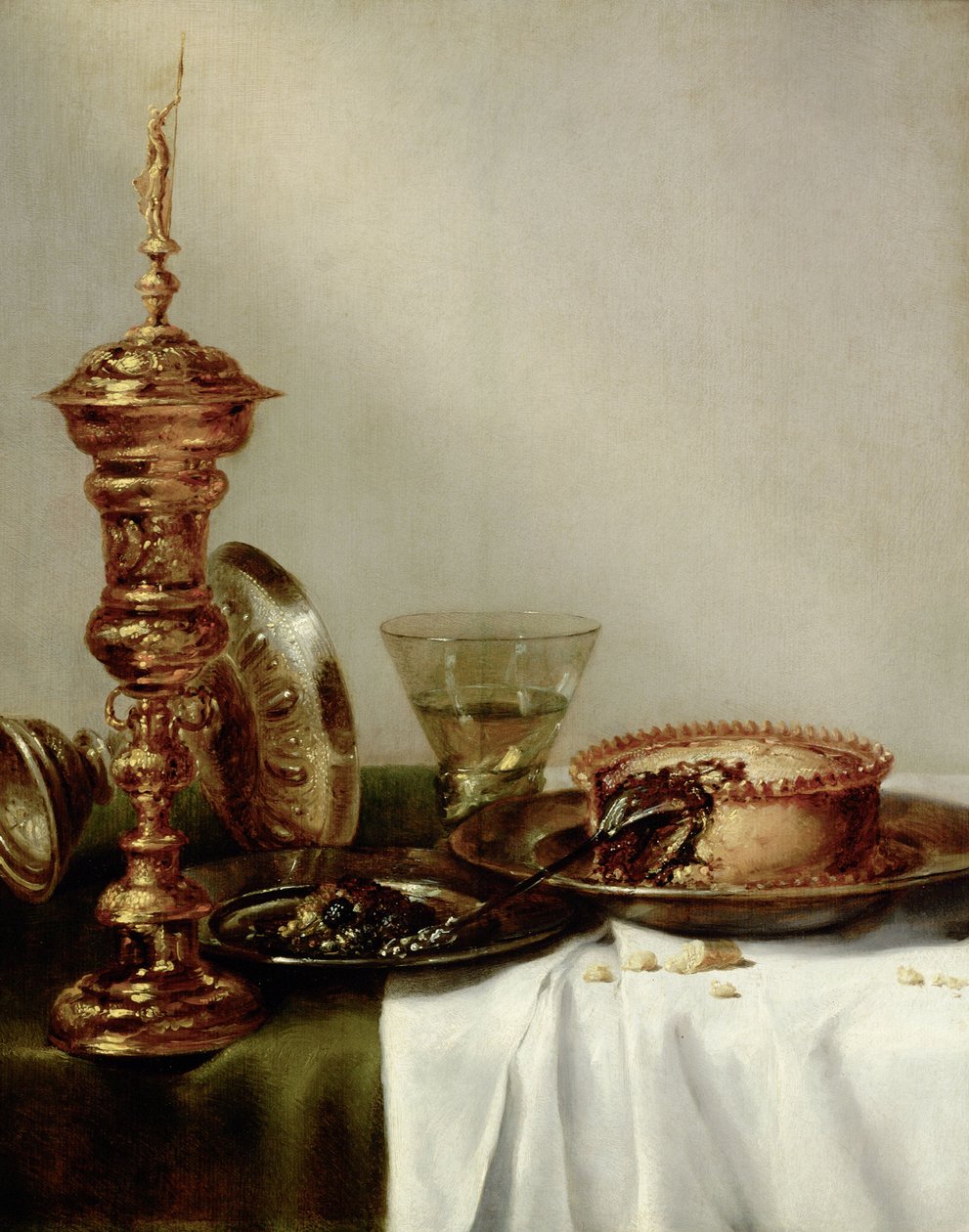 Prostřený stůl, 1634. od Willem Claesz. Heda