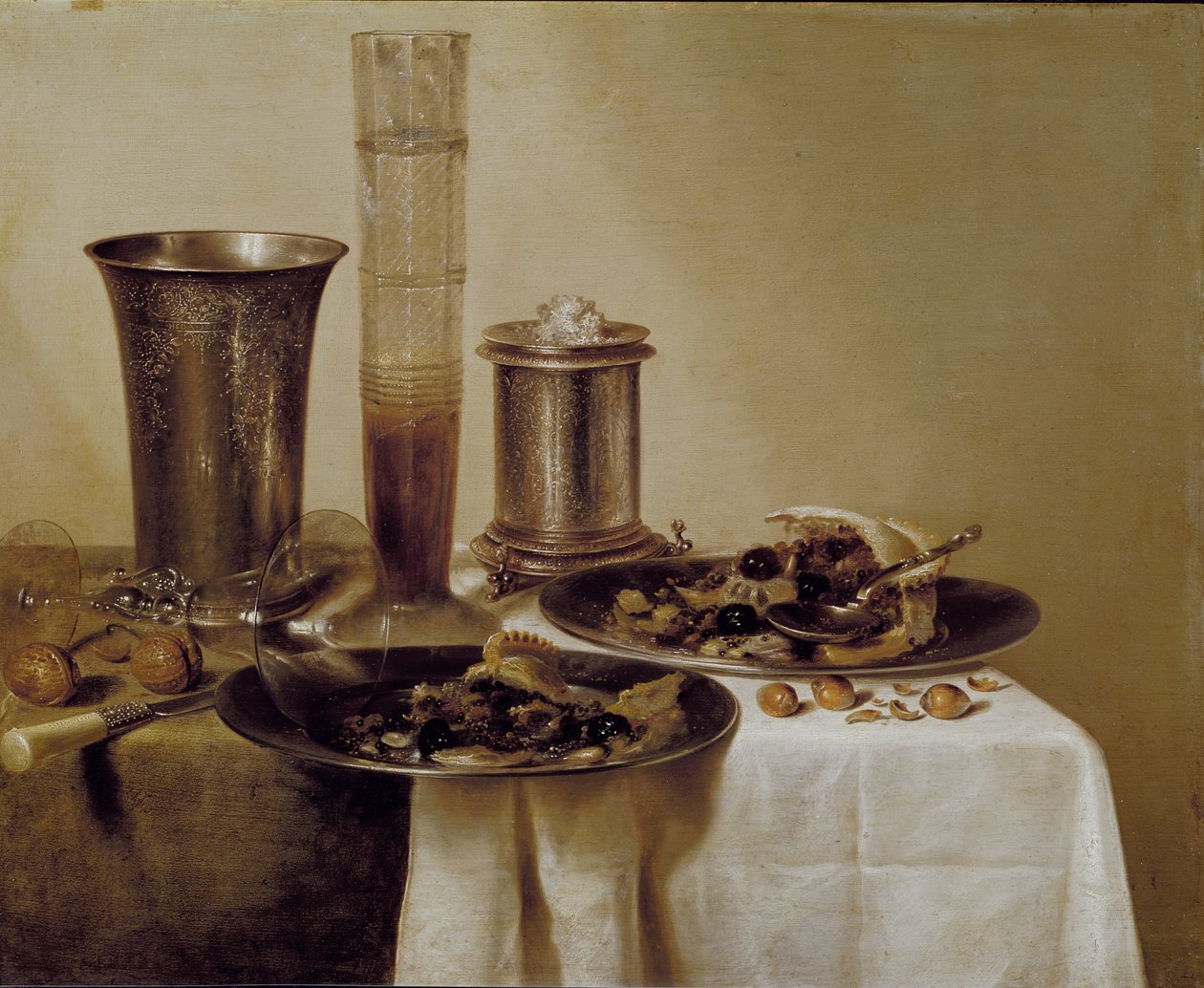 Dezert, 1637 od Willem Claesz. Heda