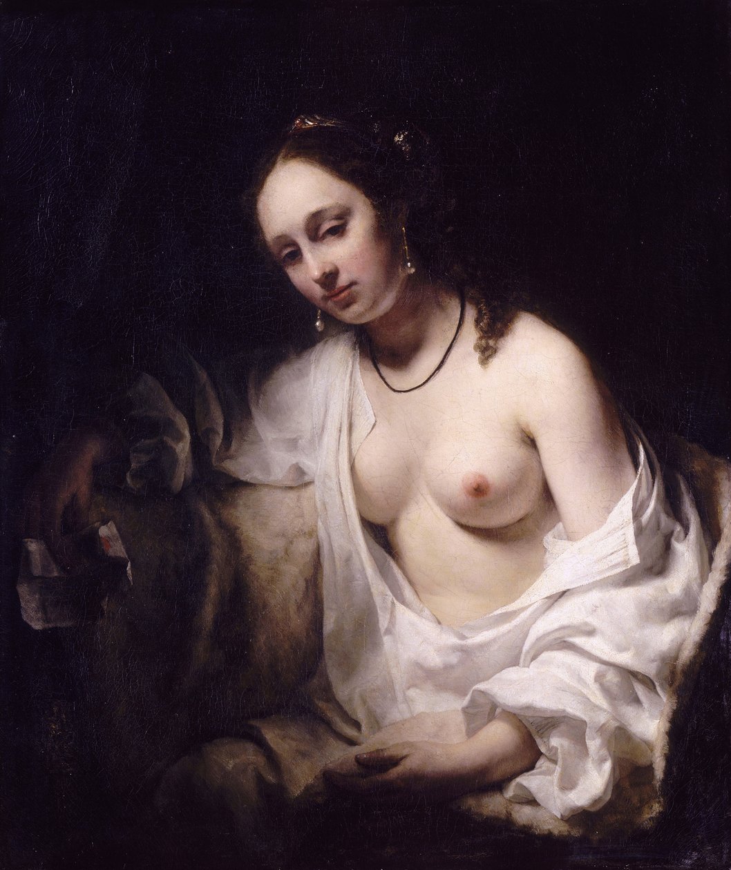 Batsheba s dopisem krále Davida, 1654 od Willem Drost
