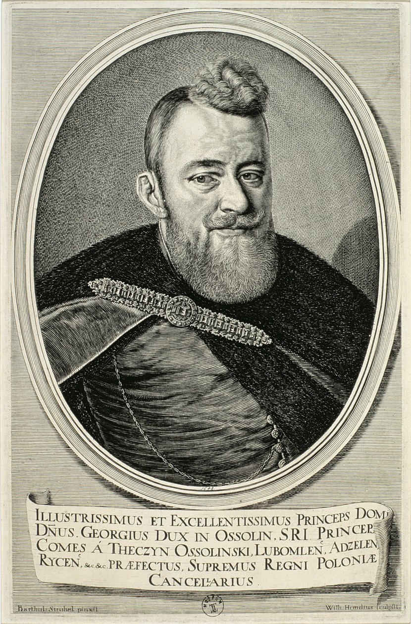 Jerzy Ossolinski (1595-1650) 1648 od Willem Hondius