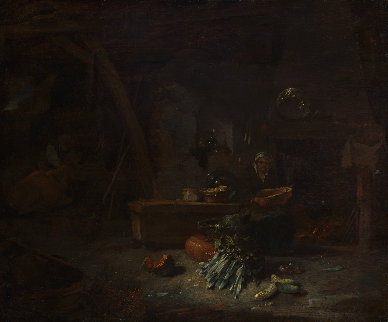 Interiér kuchyně, cca. 1642-44. od Willem Kalf