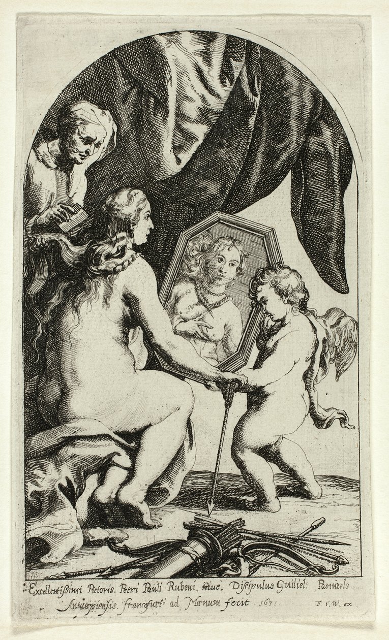 Záchod Venuše od Willem Panneels