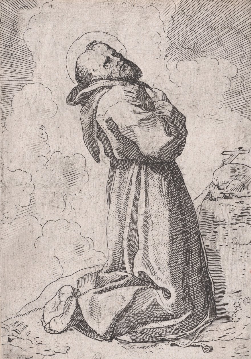Svatý František, ca. 1612-13. od Willem Pietersz. Buytewech