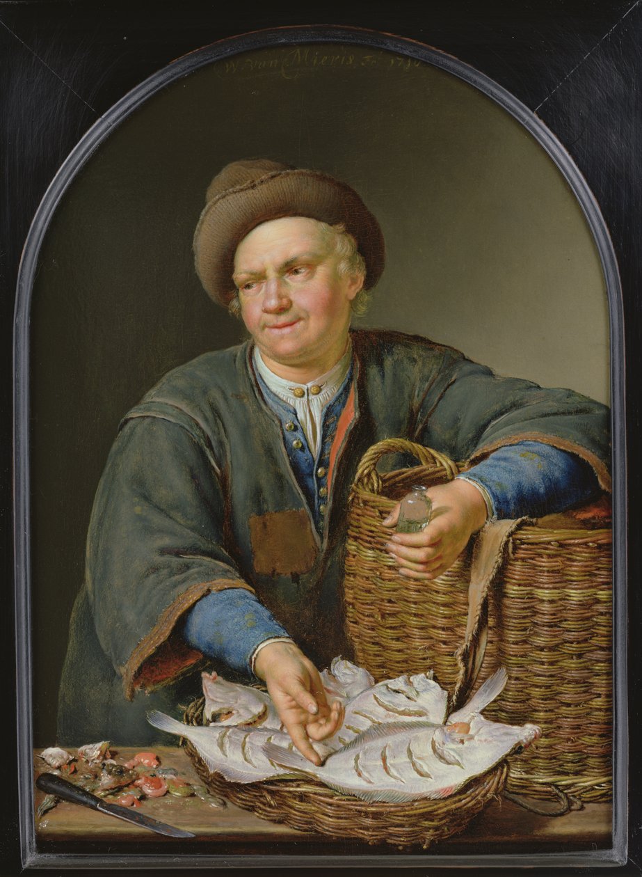 Prodejce ryb od Willem Van Mieris