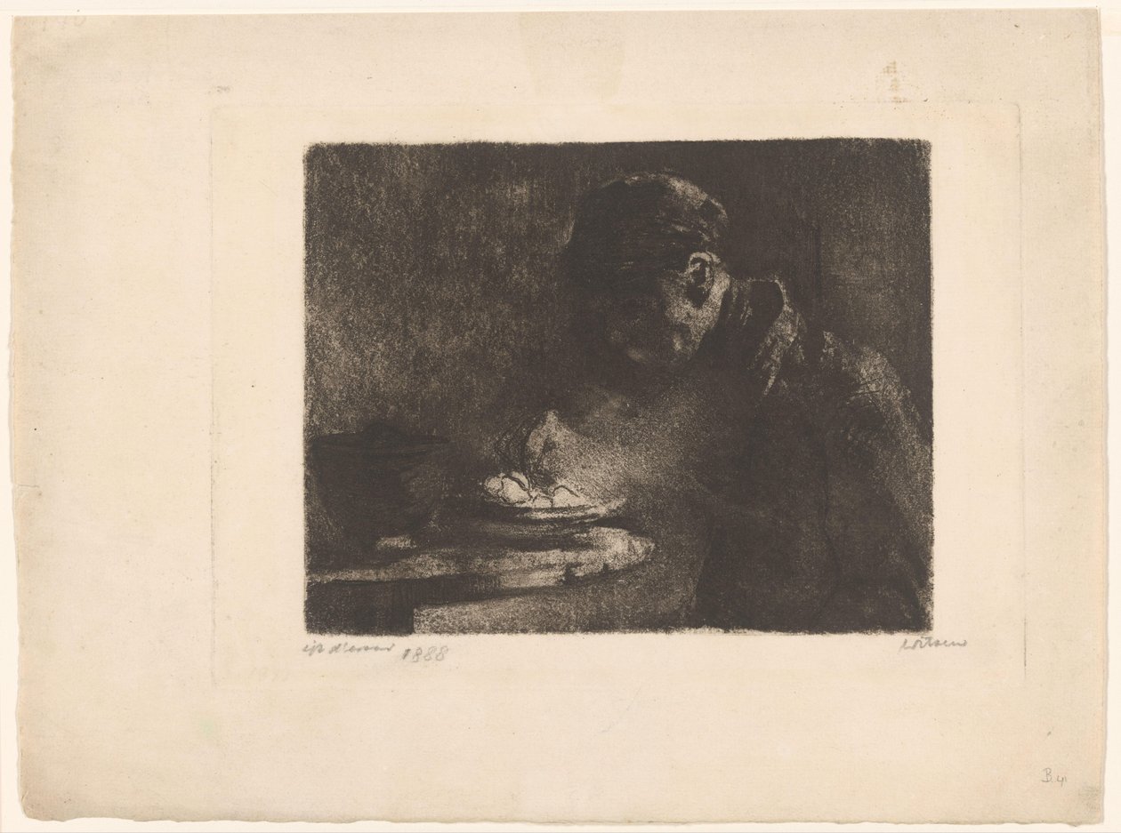 jíst člověka od Willem Witsen (signed by artist)