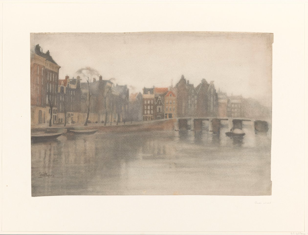 Starý Waal v Amsterdamu od Willem Arnoldus Witsen