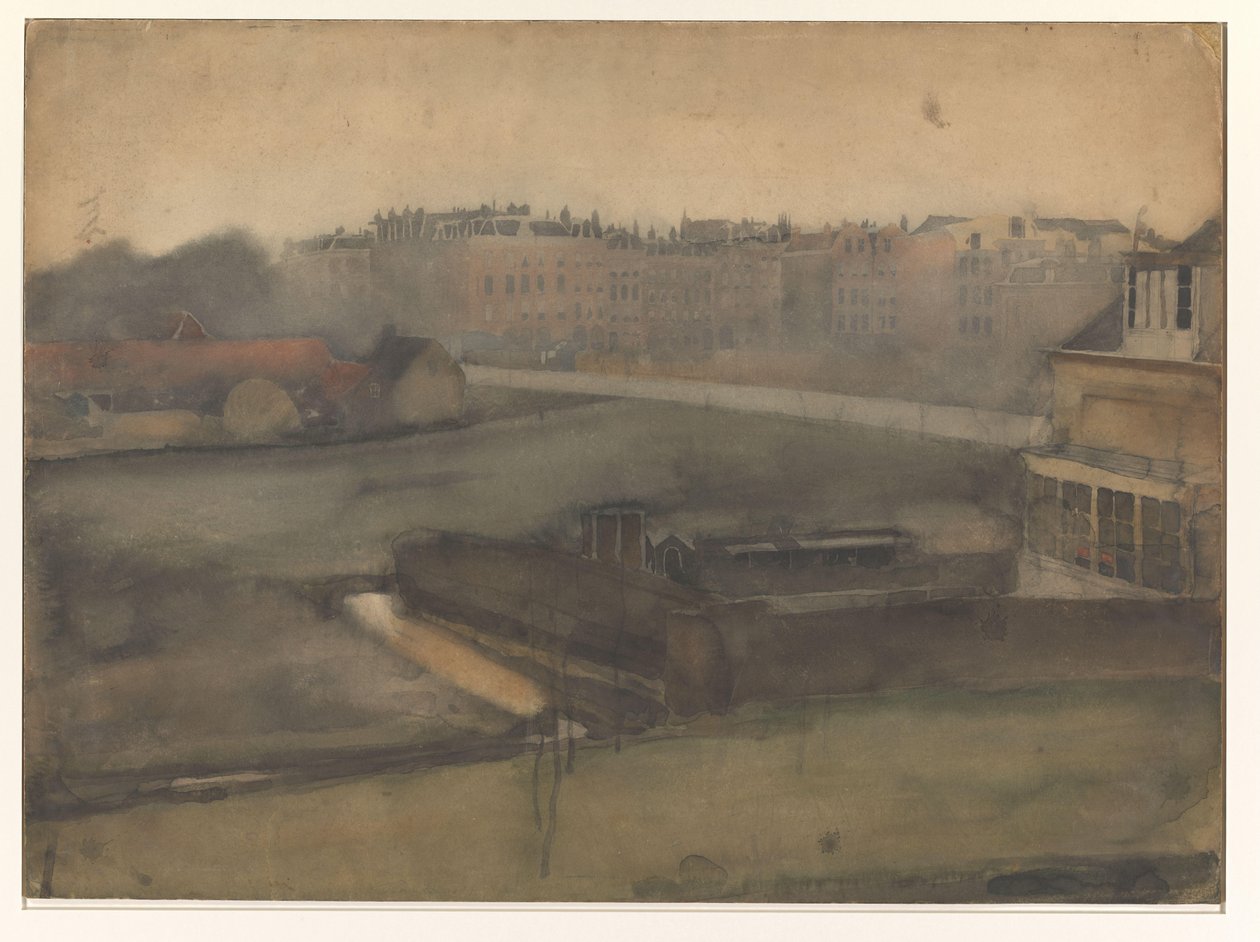 Pohled na Oosterpark v Amsterdamu od Willem Arnoldus Witsen