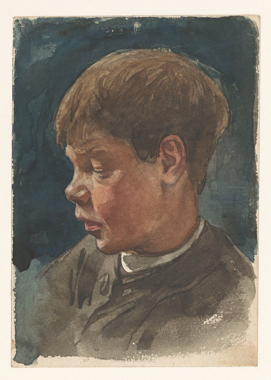 chlapec tvář od Willem Arnoldus Witsen