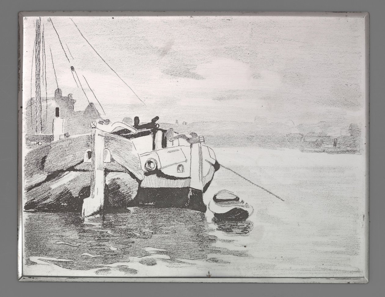 Dvě bárky od Willem Arnoldus Witsen