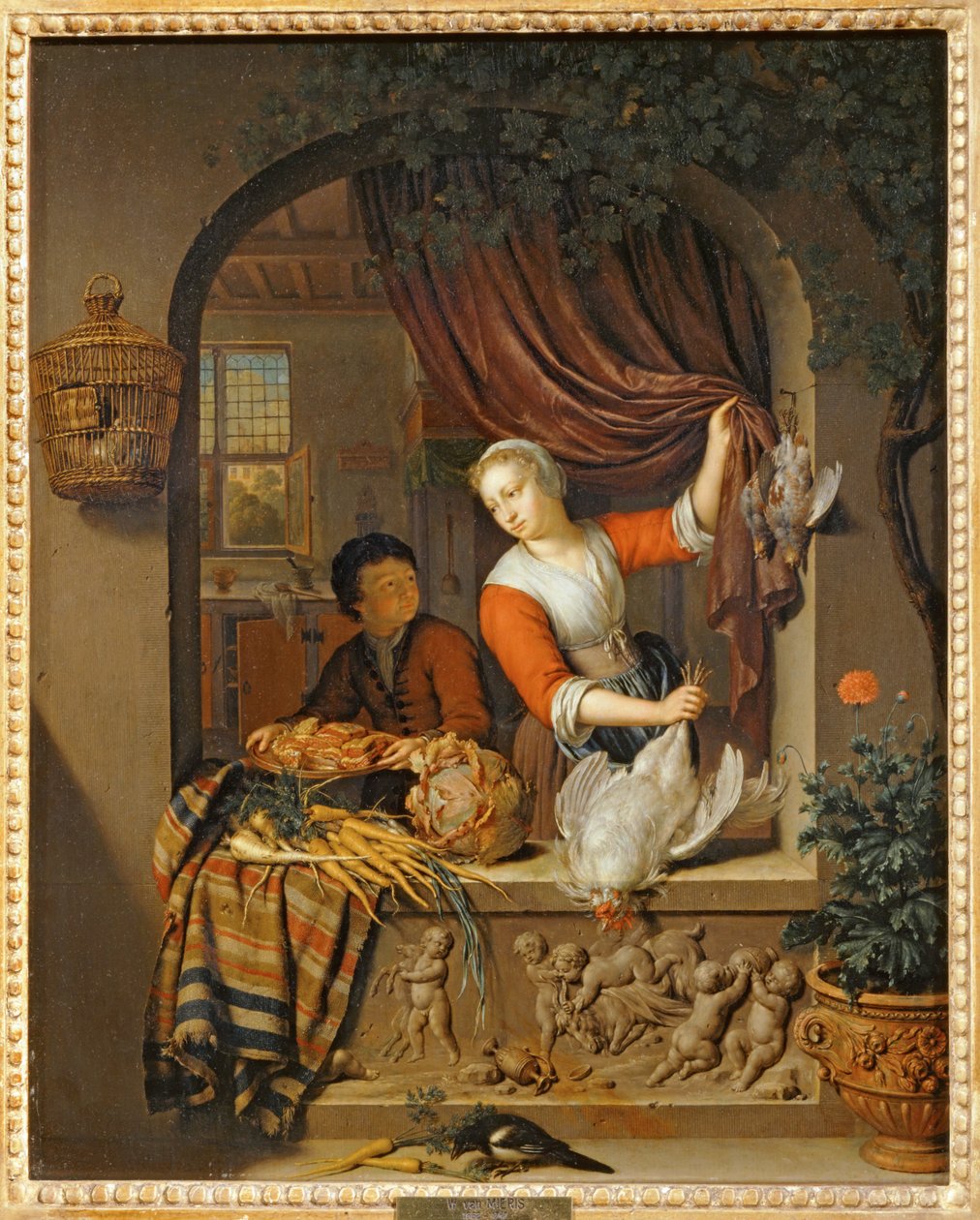 Vařič ... od Willem van (after) Mieris