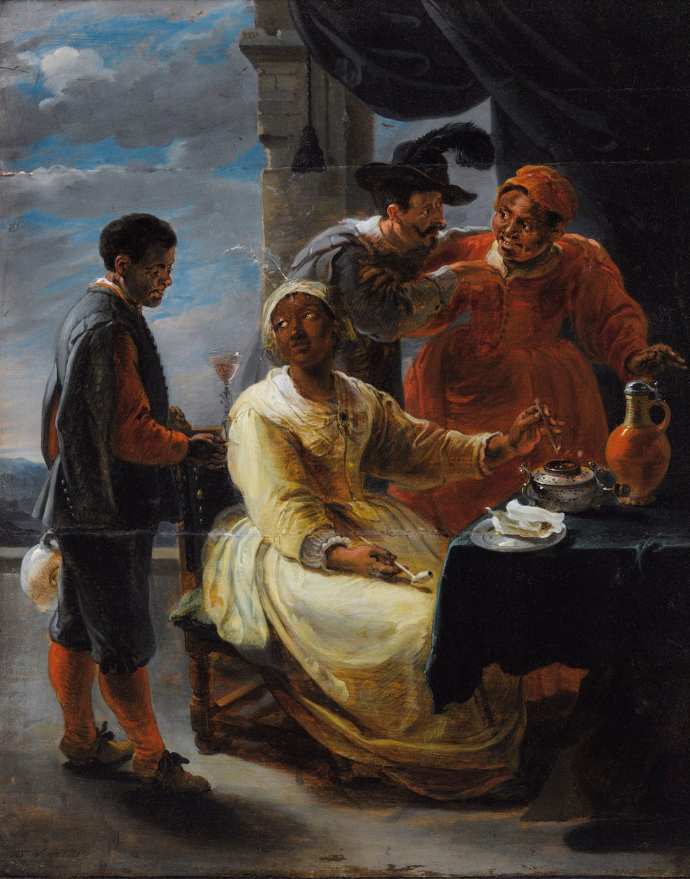 Ochutnávka tabáku od Willem van Herp the Elder