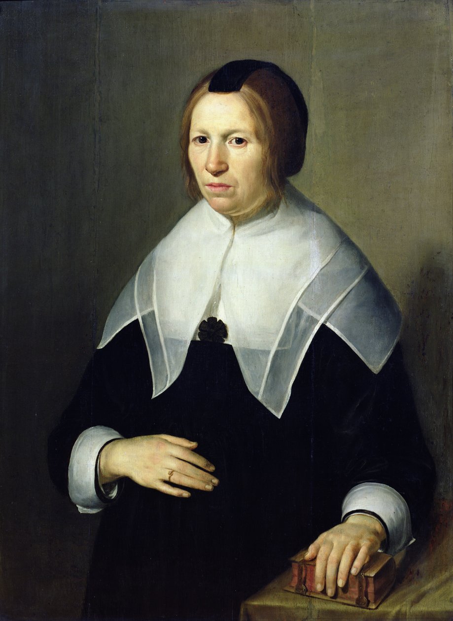 Portrét ženy od Willem van Honthorst