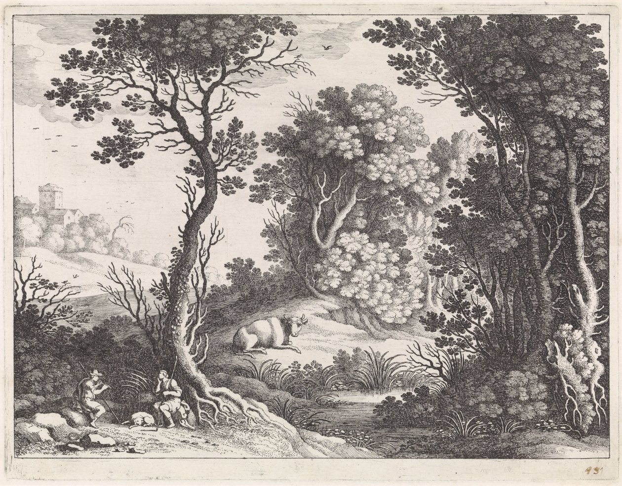Merkur, Argus en Io od Willem van Nieulandt (II)