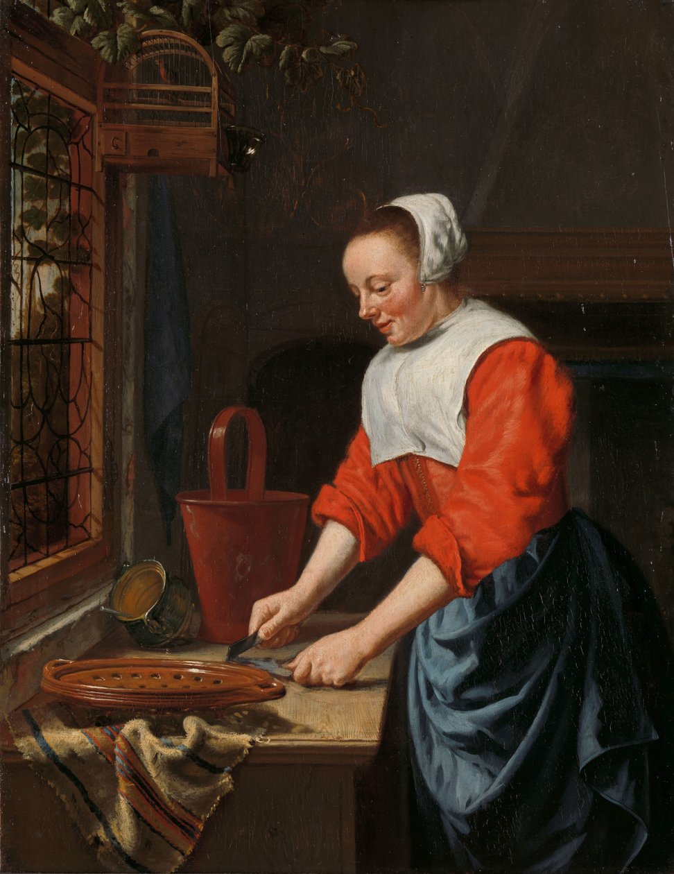 Služebnice od Willem van Odekercken (attributed to)
