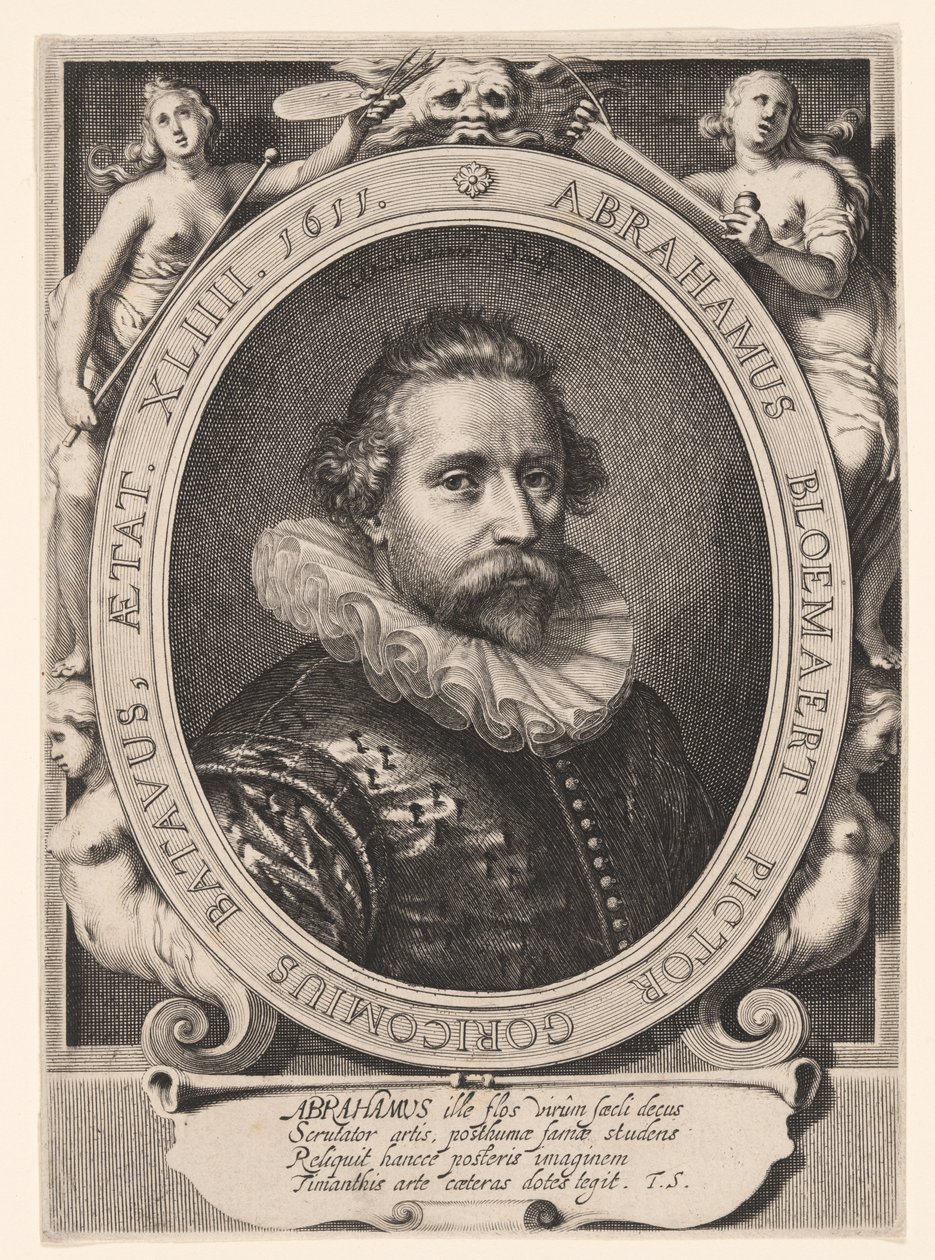 Portrét Abrahama Bloemaerta od Willem van Swanenburgh