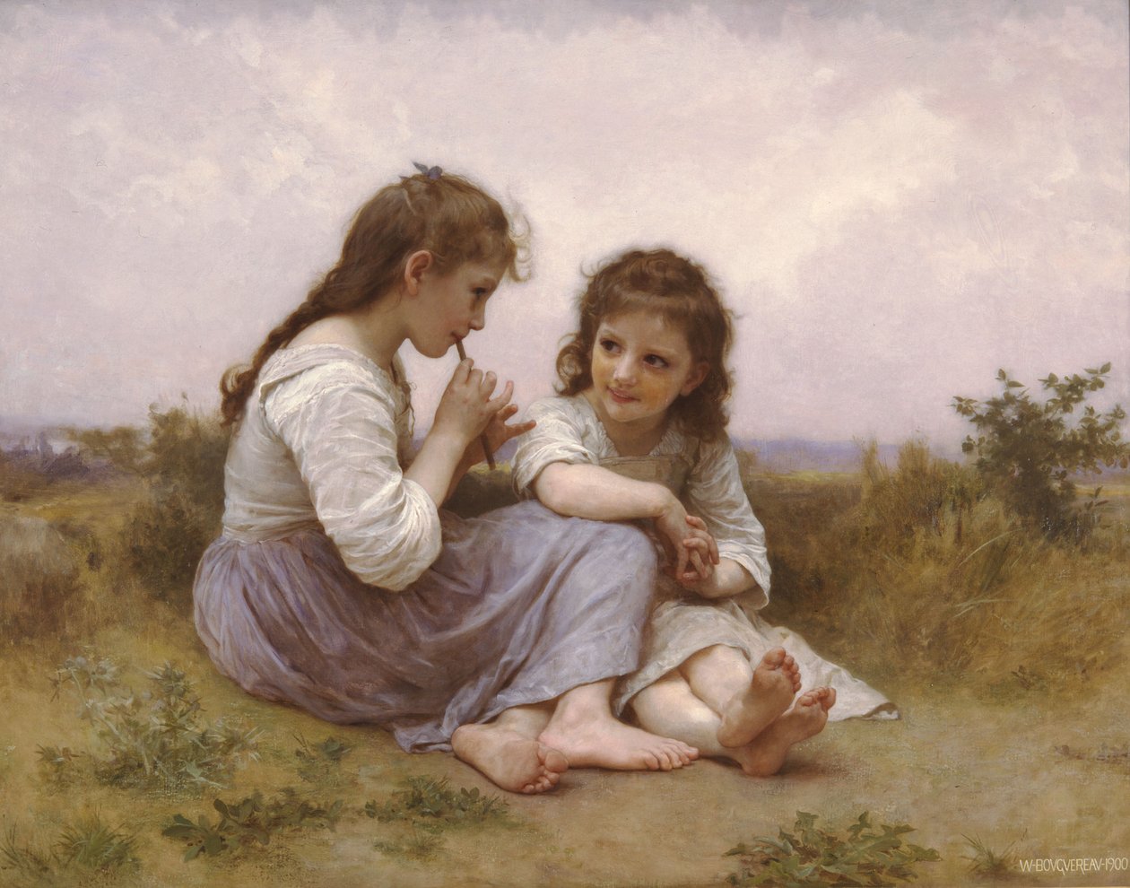 Dětská idyla od William Adolphe Bouguereau
