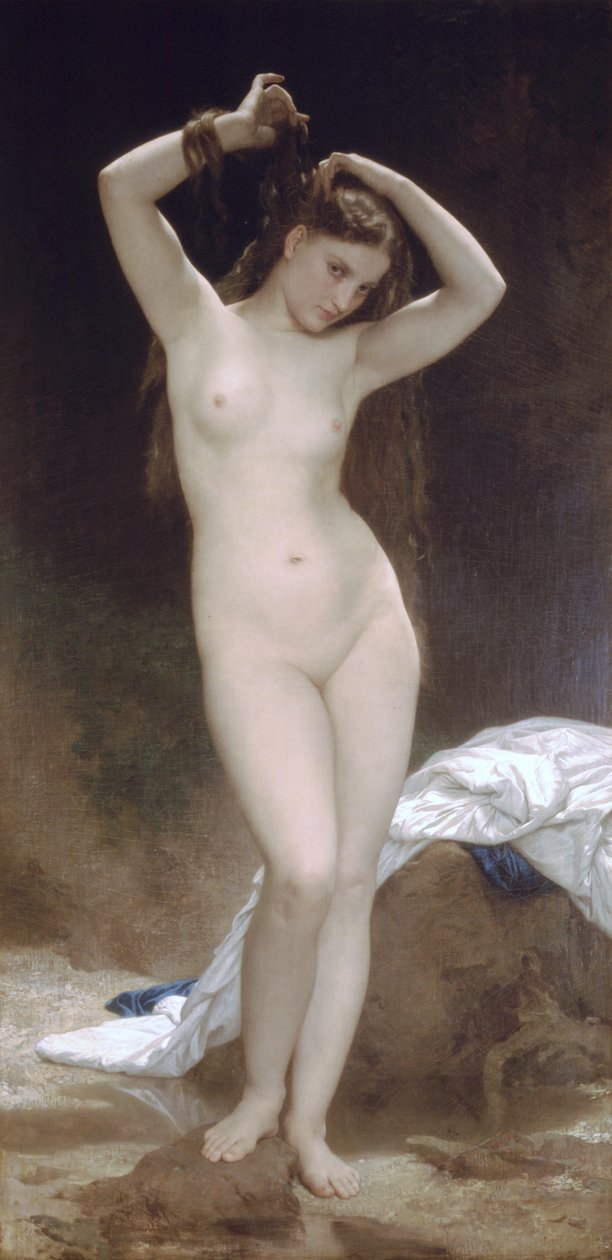 Koupající se od William Adolphe Bouguereau