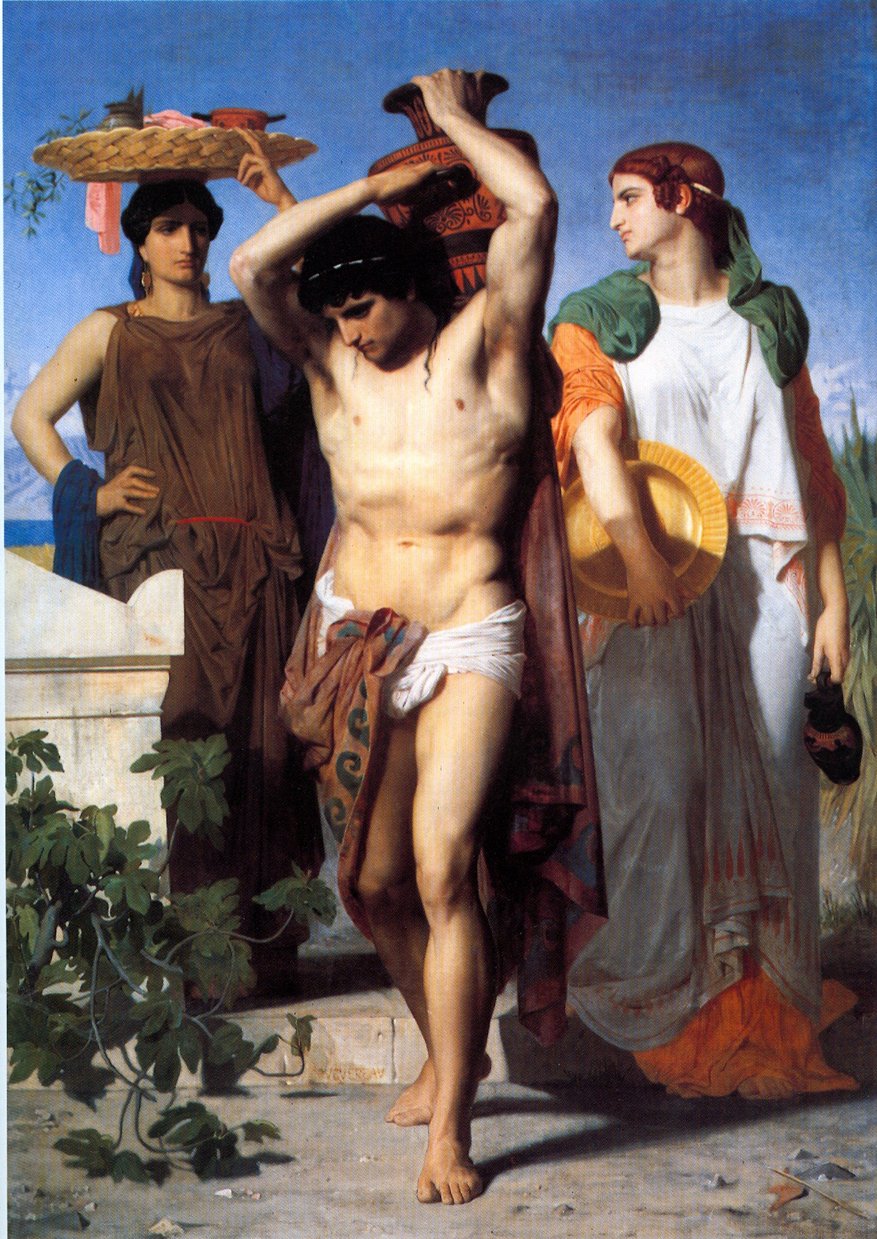 Canephores od William Adolphe Bouguereau