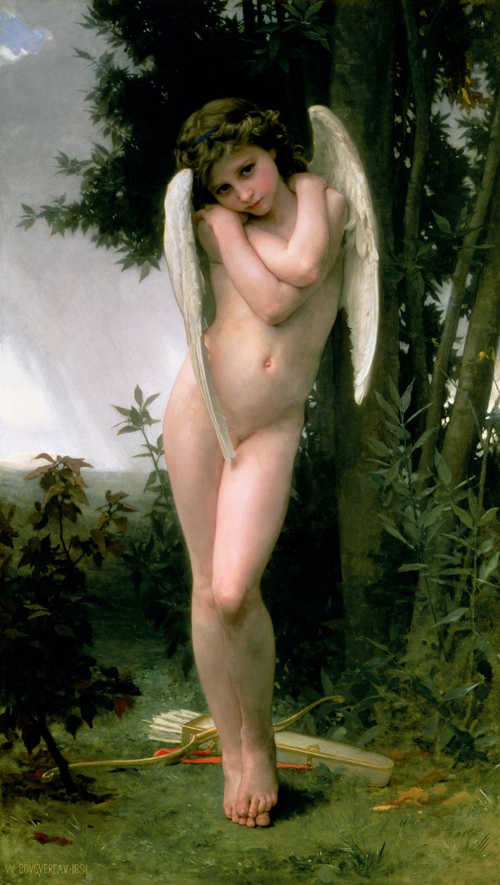 Amor, 1891 od William Adolphe Bouguereau