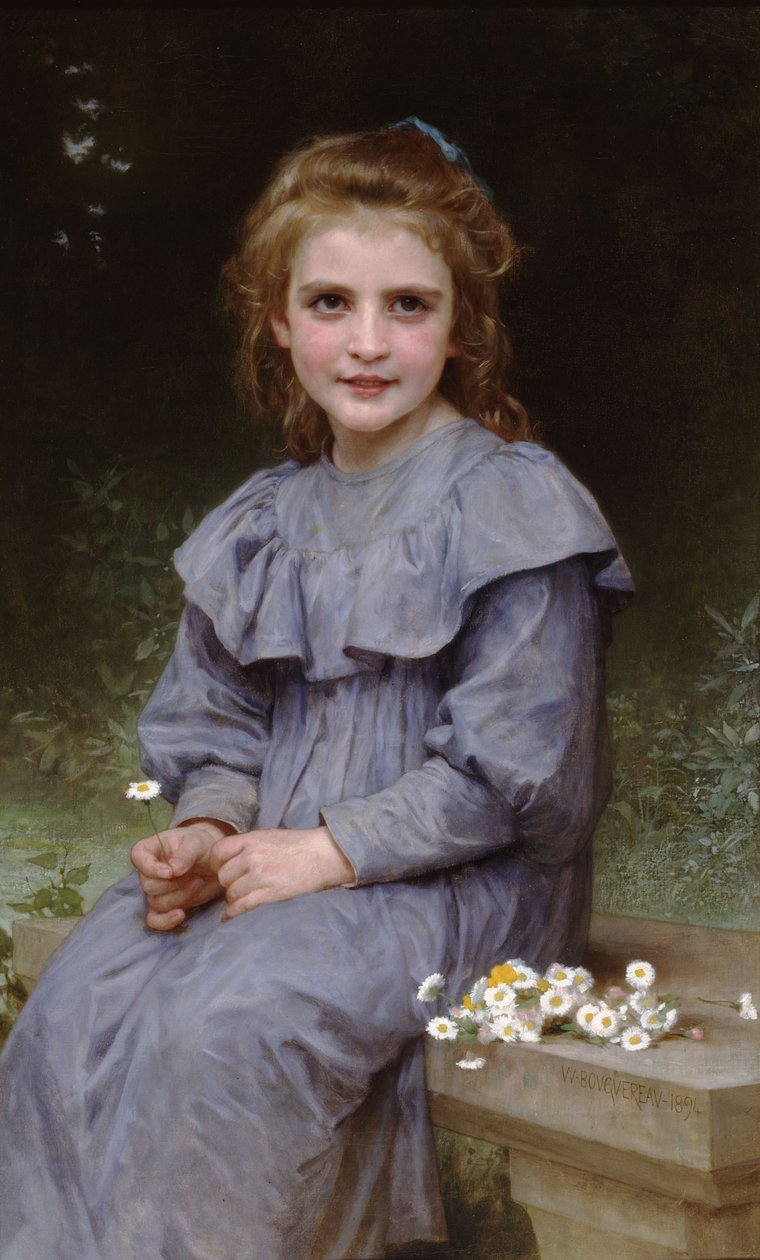 Sedmikrásky od William Adolphe Bouguereau
