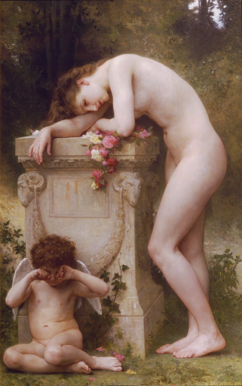 Elegie od William Adolphe Bouguereau