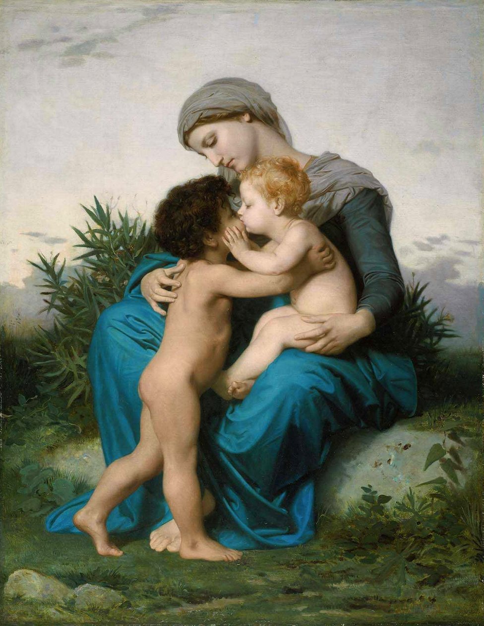 Bratrská láska od William Adolphe Bouguereau