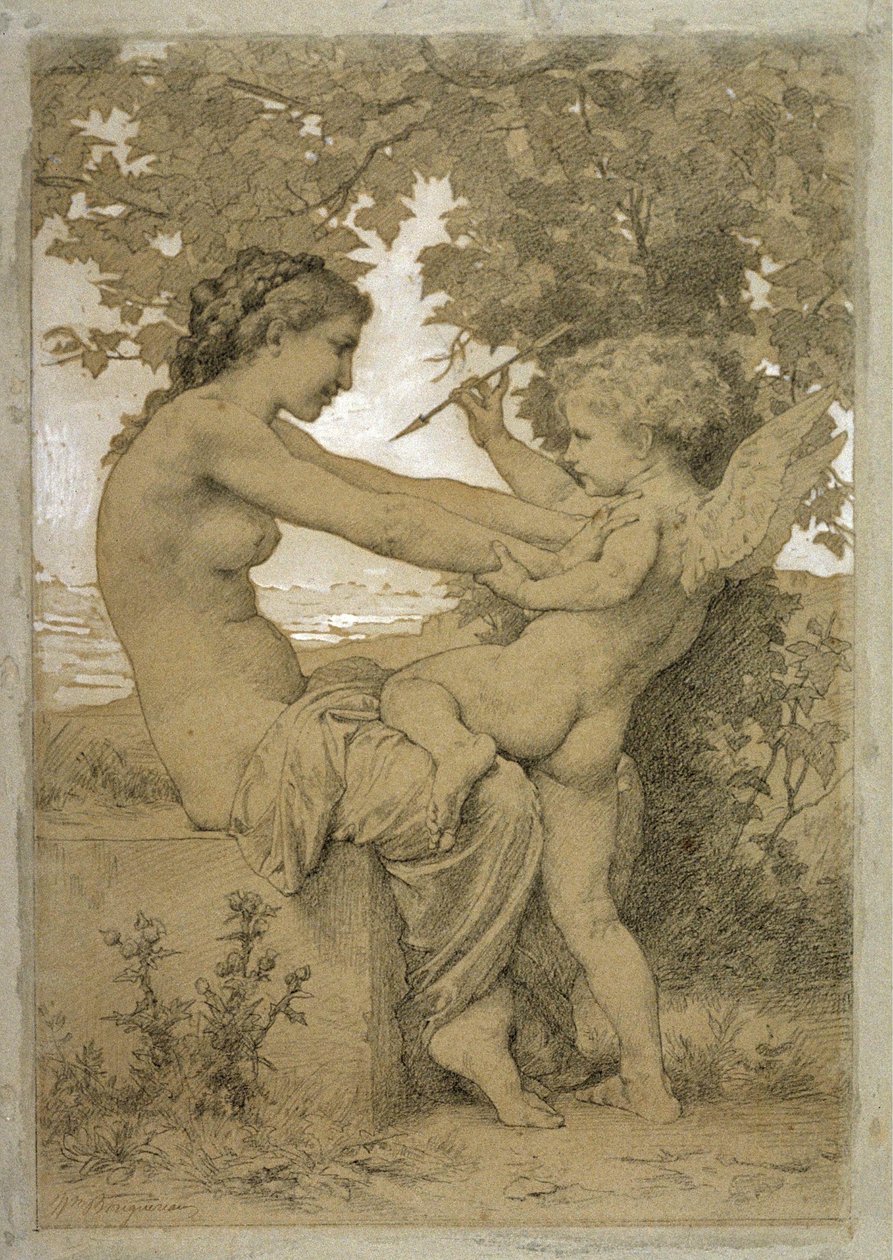 Miluje odpor od William Adolphe Bouguereau