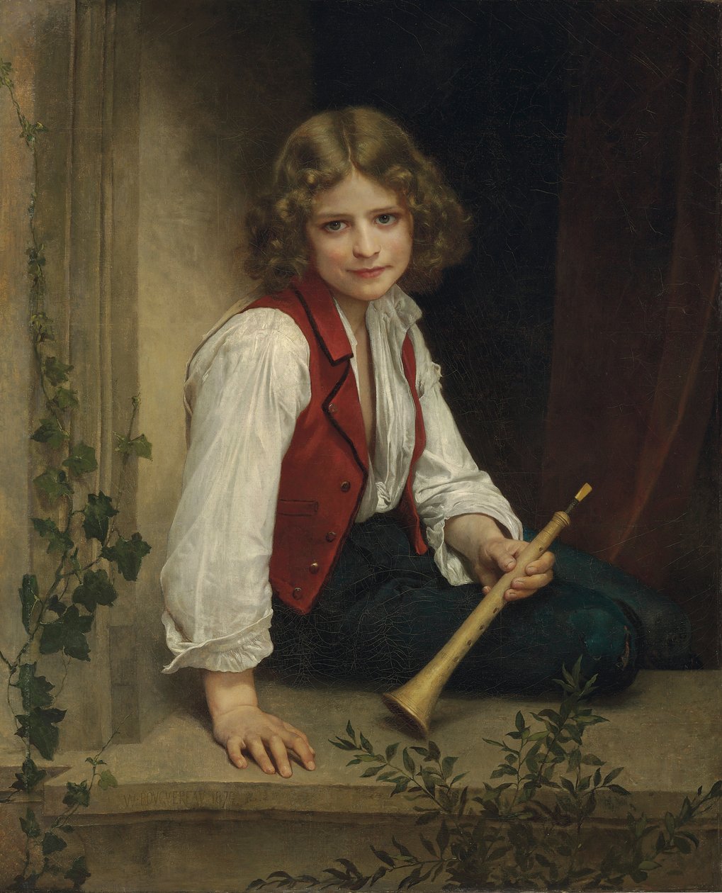 Pifferaro od William Adolphe Bouguereau