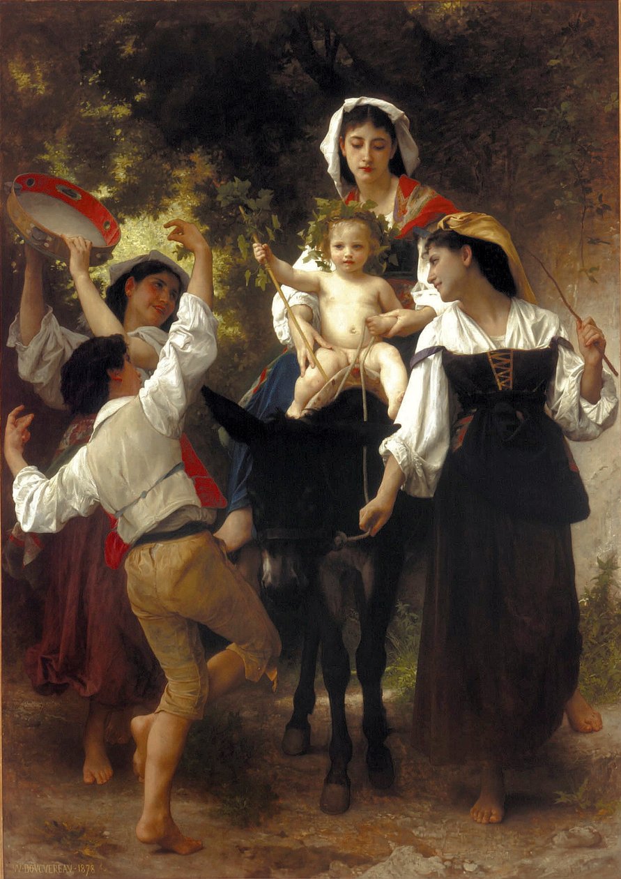Návrat ze sklizně od William Adolphe Bouguereau