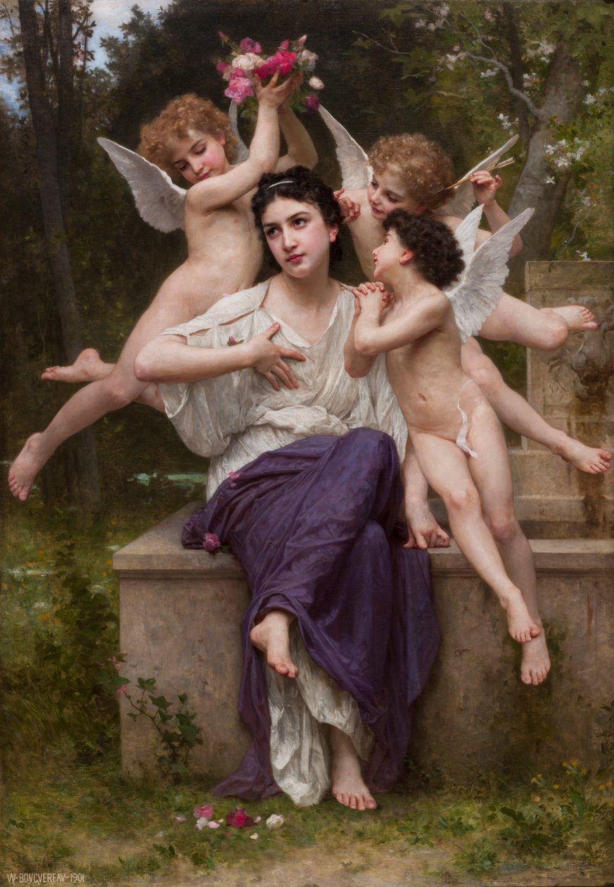 Jarní sen od William Adolphe Bouguereau