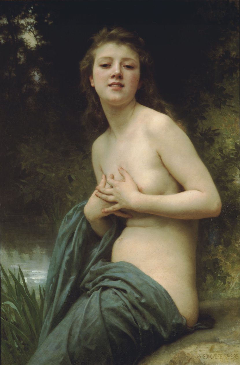 Jarní vánek od William Adolphe Bouguereau