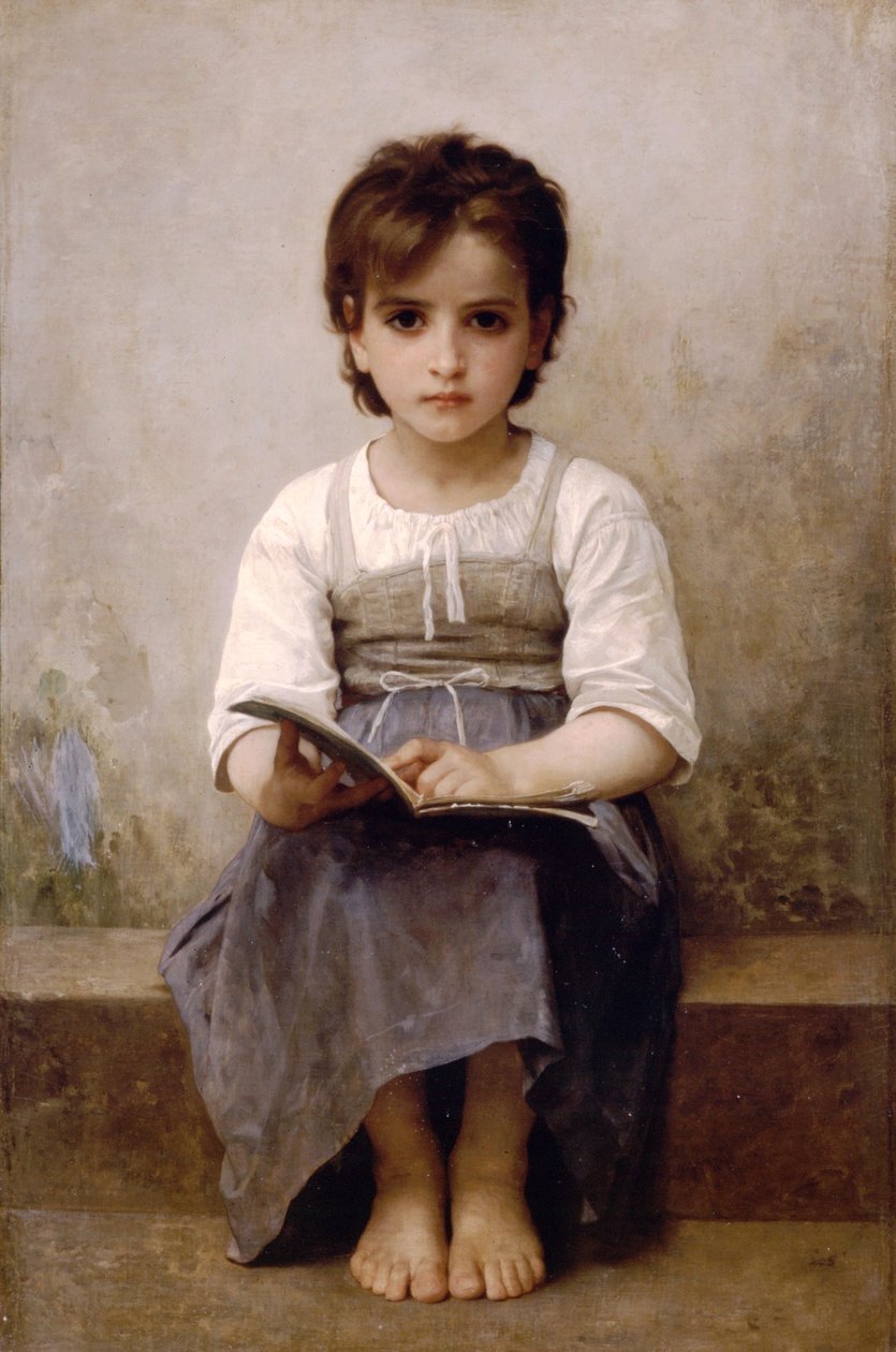 Obtížná lekce od William Adolphe Bouguereau