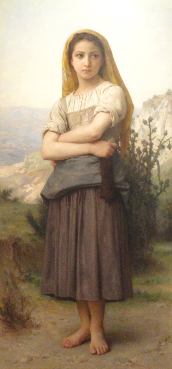 Mladá dívka od William Adolphe Bouguereau